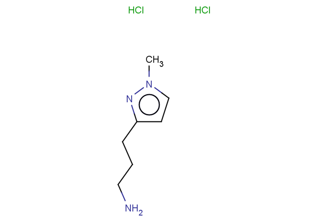 3-(1-methyl-1H-pyrazol-3-yl)propan-1-amine dihydrochloride