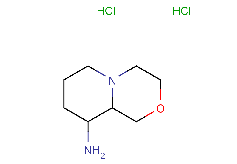 octahydropyrido[2,1-c]morpholin-9-amine dihydrochloride