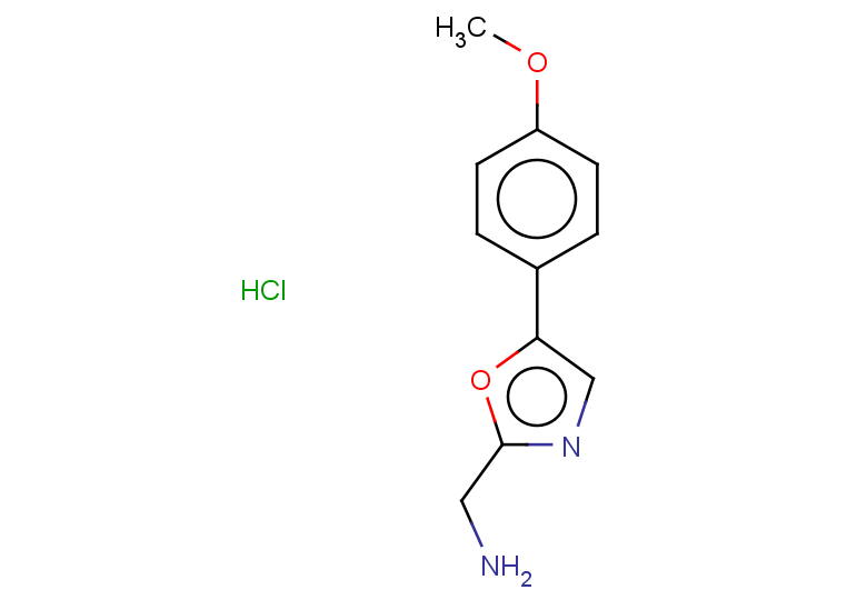 [5-(4-methoxyphenyl)-1,3-oxazol-2-yl]methanamine hydrochloride