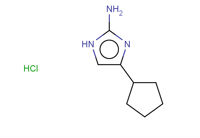 4-cyclopentyl-1H-imidazol-2-amine hydrochloride