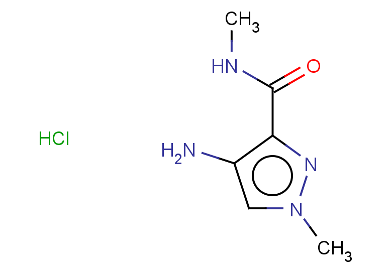 4-amino-N,1-dimethyl-1H-pyrazole-3-carboxamide hydrochloride