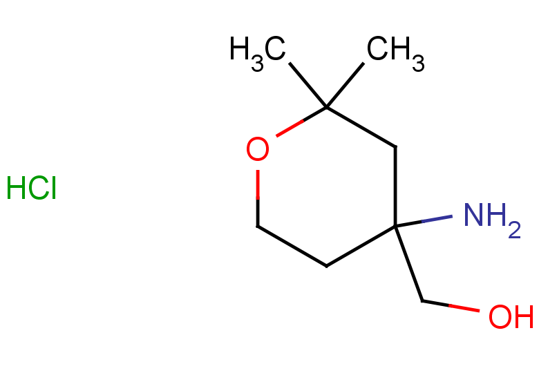 (4-amino-2,2-dimethyloxan-4-yl)methanol hydrochloride