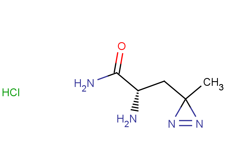 (2S)-2-amino-3-(3-methyl-3H-diazirin-3-yl)propanamide hydrochloride