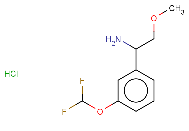 1-[3-(difluoromethoxy)phenyl]-2-methoxyethan-1-amine hydrochloride