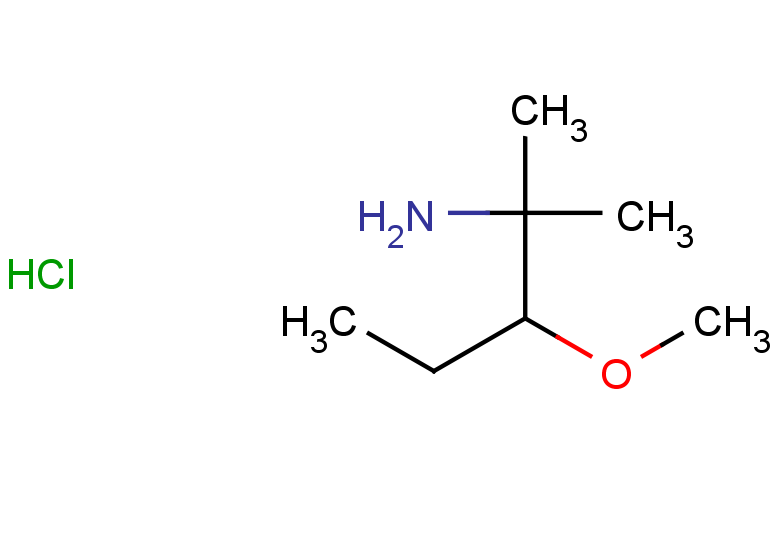 3-methoxy-2-methylpentan-2-amine hydrochloride