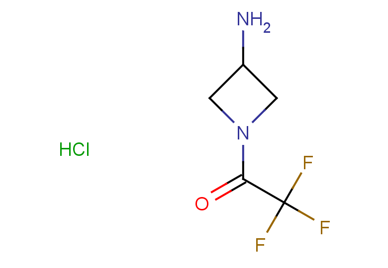 1-(3-aminoazetidin-1-yl)-2,2,2-trifluoroethan-1-one hydrochloride