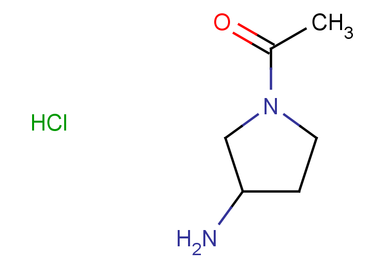 1-(3-aminopyrrolidin-1-yl)ethan-1-one hydrochloride