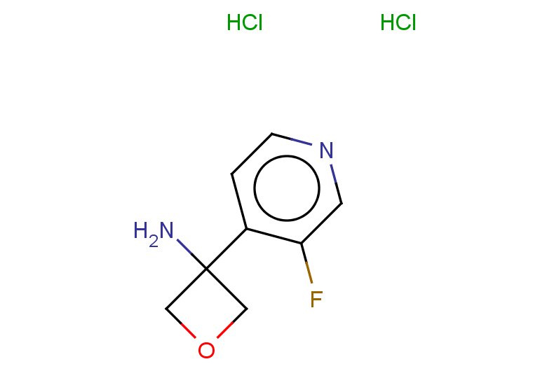 3-(3-fluoropyridin-4-yl)oxetan-3-amine dihydrochloride