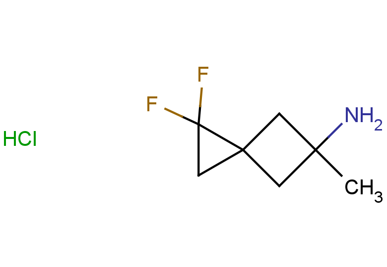 1,1-difluoro-5-methylspiro[2.3]hexan-5-amine hydrochloride