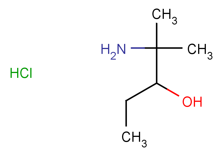 2-amino-2-methylpentan-3-ol hydrochloride