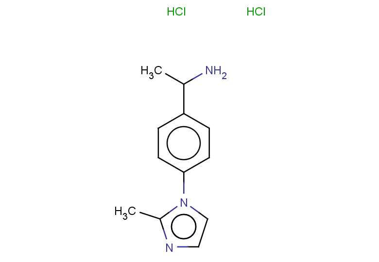 1-[4-(2-methyl-1H-imidazol-1-yl)phenyl]ethan-1-amine dihydrochloride