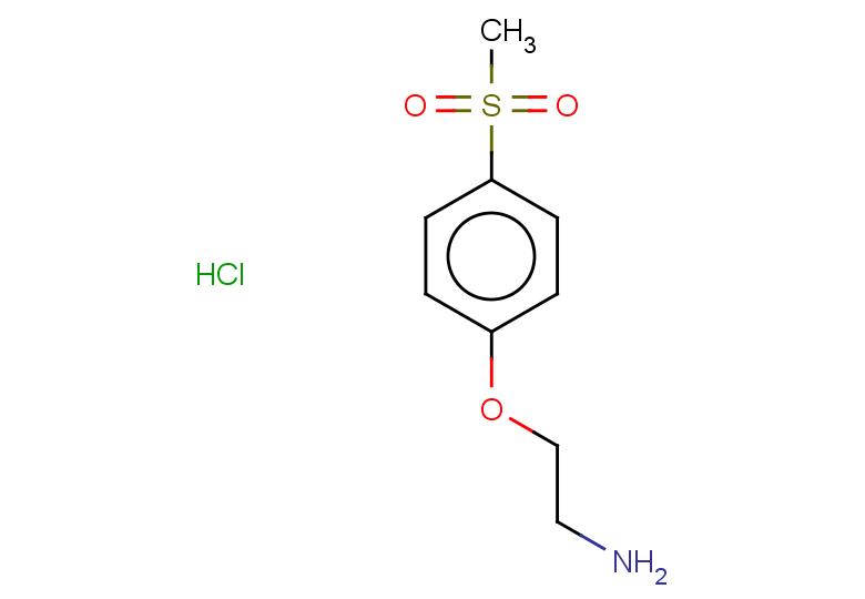 1-(2-aminoethoxy)-4-methanesulfonylbenzene hydrochloride