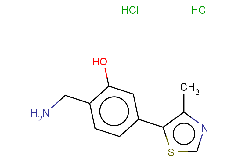 2-(aminomethyl)-5-(4-methyl-1,3-thiazol-5-yl)phenol dihydrochloride