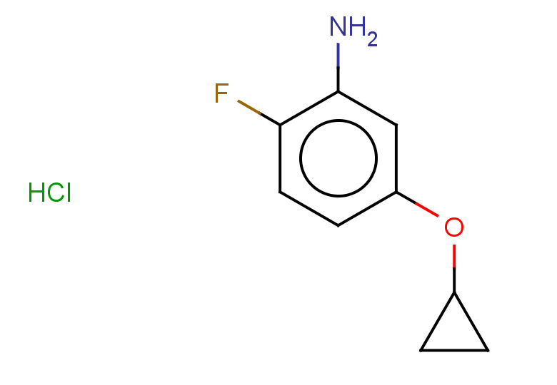 5-cyclopropoxy-2-fluoroaniline hydrochloride