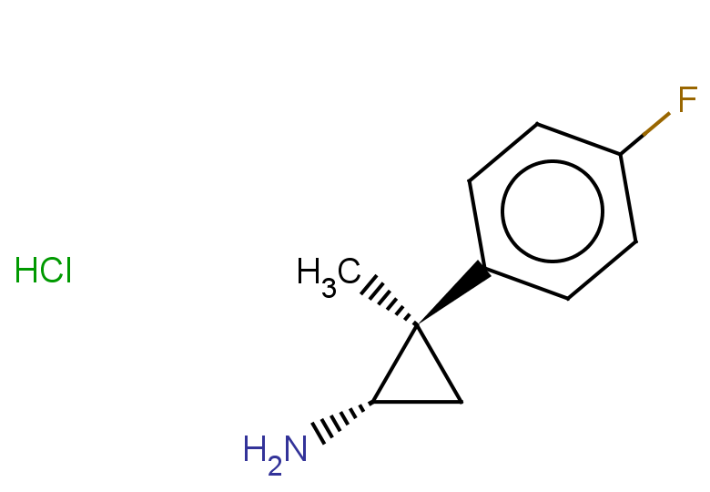 (1S,2R)-2-(4-fluorophenyl)-2-methylcyclopropan-1-amine hydrochloride