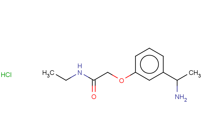 2-[3-(1-aminoethyl)phenoxy]-N-ethylacetamide hydrochloride