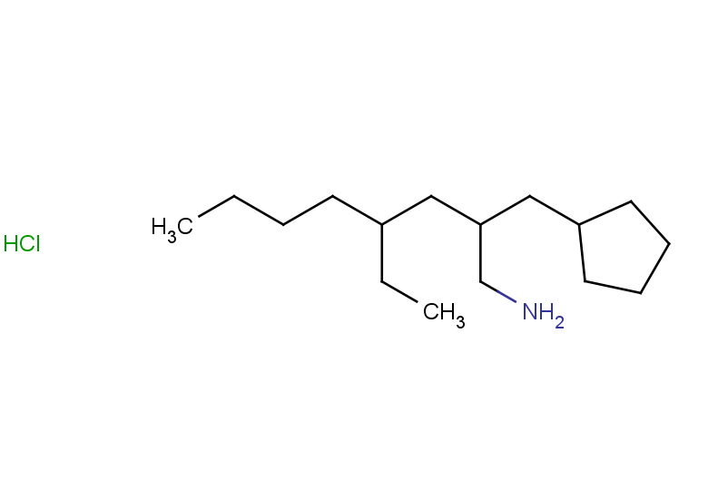 [2-(aminomethyl)-4-ethyloctyl]cyclopentane hydrochloride
