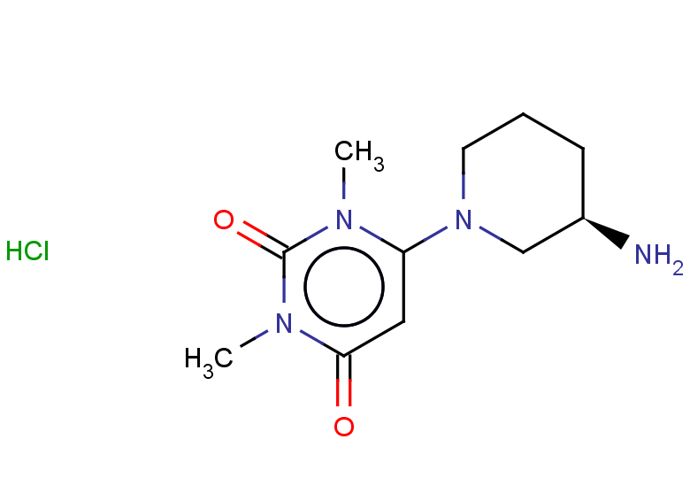 6-[(3R)-3-aminopiperidin-1-yl]-1,3-dimethyl-1,2,3,4-tetrahydropyrimidine-2,4-dione hydrochloride