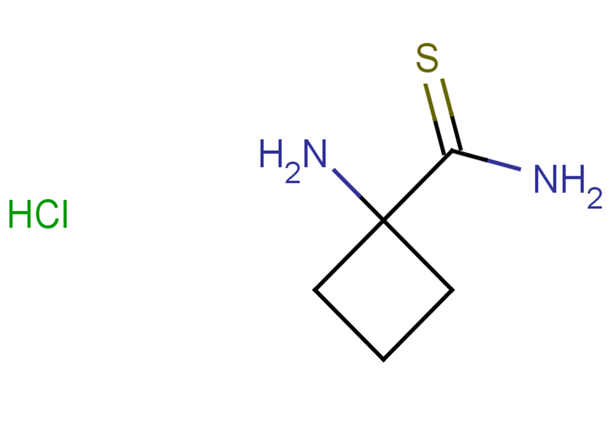 1-aminocyclobutane-1-carbothioamide hydrochloride