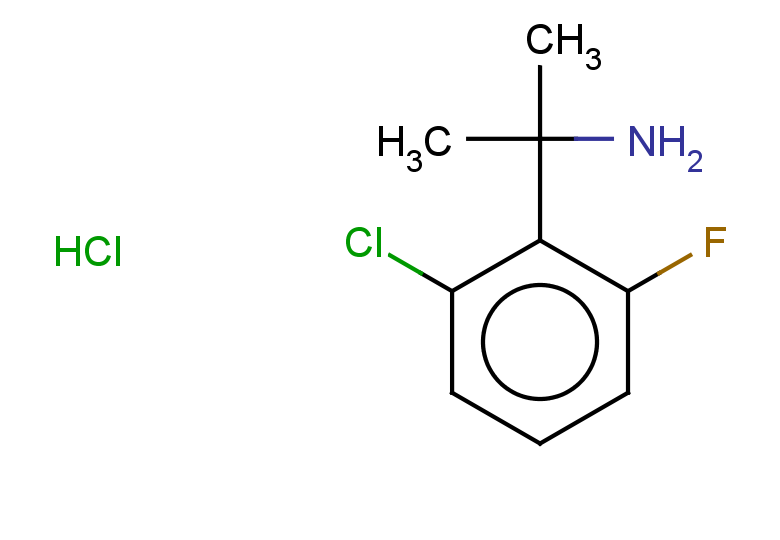 2-(2-chloro-6-fluorophenyl)propan-2-amine hydrochloride