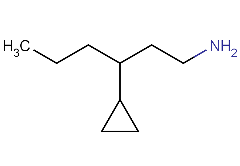 3-cyclopropylhexan-1-amine