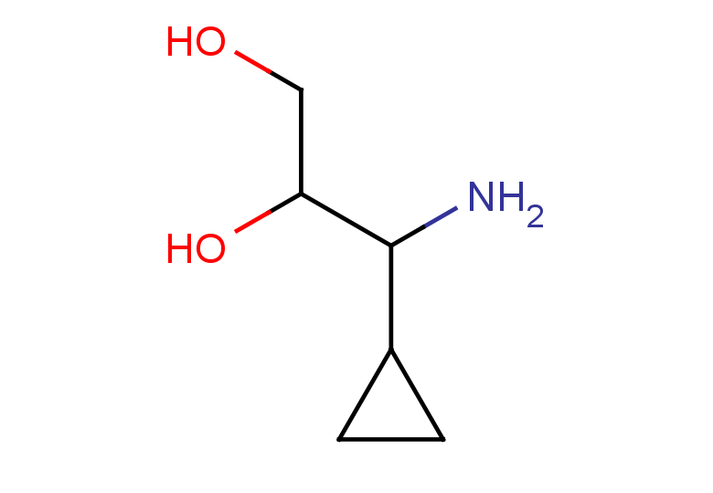 3-amino-3-cyclopropylpropane-1,2-diol