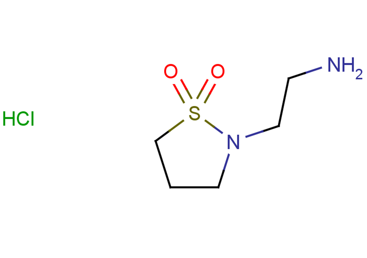2-(2-aminoethyl)-1,2-thiazolidine-1,1-dione hydrochloride