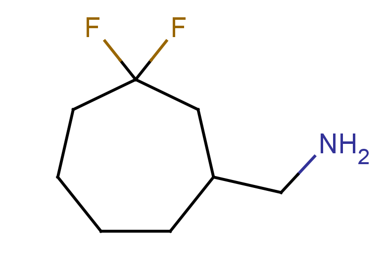 (3,3-difluorocycloheptyl)methanamine