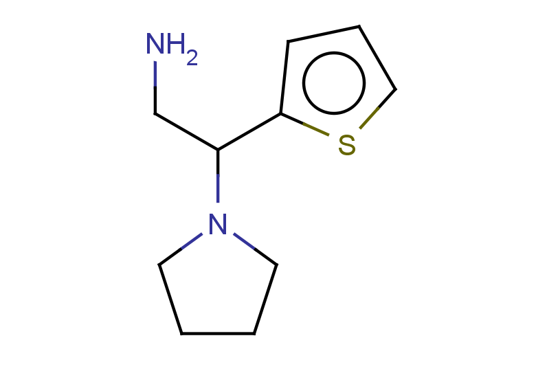 2-(pyrrolidin-1-yl)-2-(thiophen-2-yl)ethan-1-amine