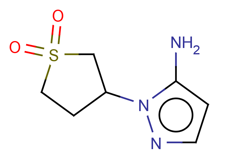 3-(5-amino-1H-pyrazol-1-yl)-1lambda6-thiolane-1,1-dione