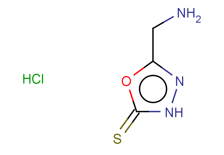 5-(aminomethyl)-2,3-dihydro-1,3,4-oxadiazole-2-thione hydrochloride