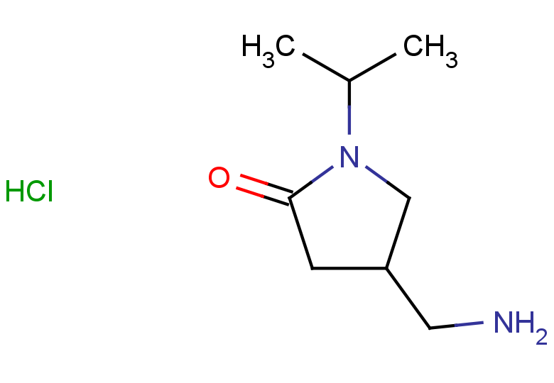 4-(aminomethyl)-1-(propan-2-yl)pyrrolidin-2-one hydrochloride