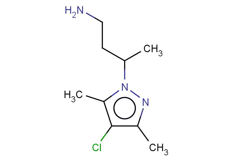 3-(4-chloro-3,5-dimethyl-1H-pyrazol-1-yl)butan-1-amine