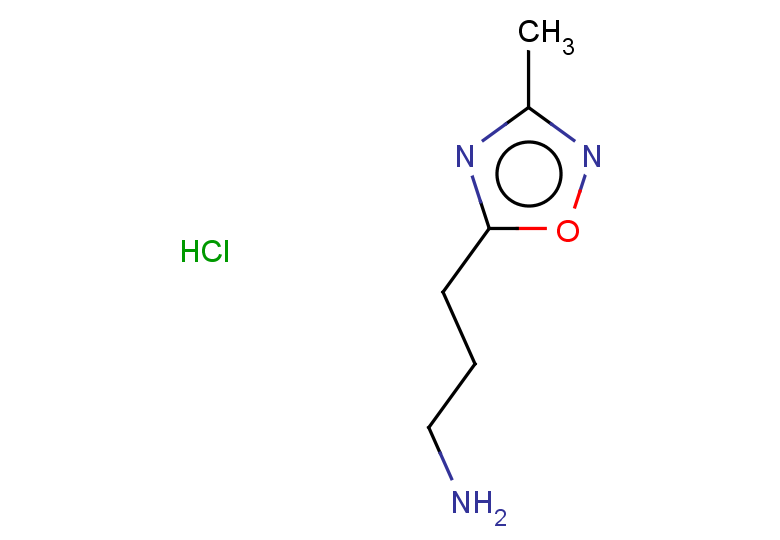 3-(3-methyl-1,2,4-oxadiazol-5-yl)propan-1-amine hydrochloride