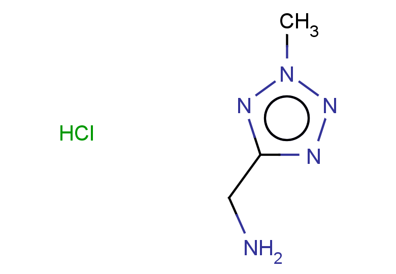 (2-methyl-2H-1,2,3,4-tetrazol-5-yl)methanamine hydrochloride