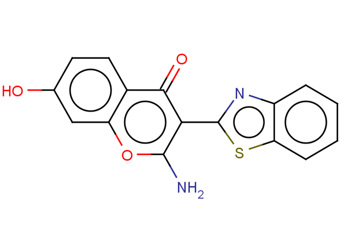 2-amino-3-(1,3-benzothiazol-2-yl)-7-hydroxy-4H-chromen-4-one