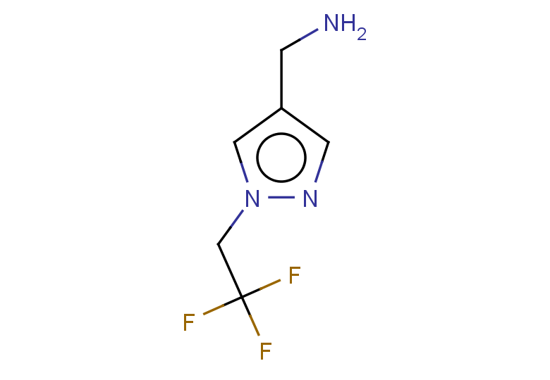 [1-(2,2,2-trifluoroethyl)-1H-pyrazol-4-yl]methanamine