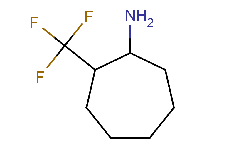 2-(trifluoromethyl)cycloheptan-1-amine