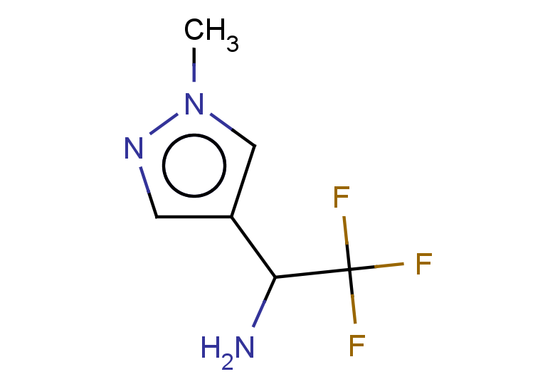 2,2,2-trifluoro-1-(1-methyl-1H-pyrazol-4-yl)ethan-1-amine