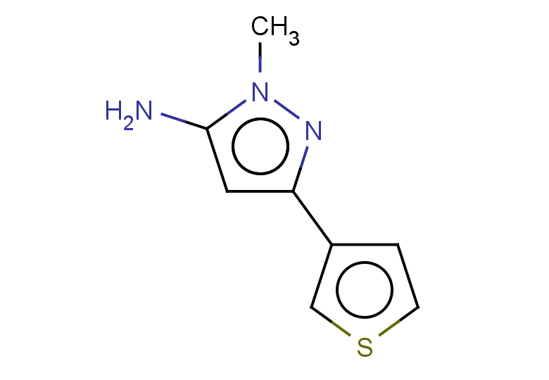1-methyl-3-(thiophen-3-yl)-1H-pyrazol-5-amine