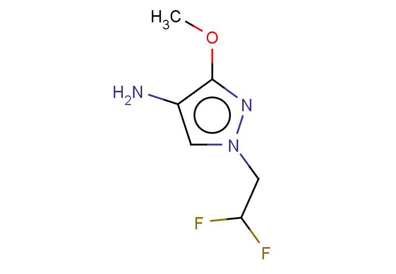 1-(2,2-difluoroethyl)-3-methoxy-1H-pyrazol-4-amine