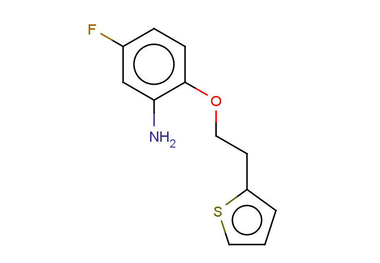 5-fluoro-2-[2-(thiophen-2-yl)ethoxy]aniline