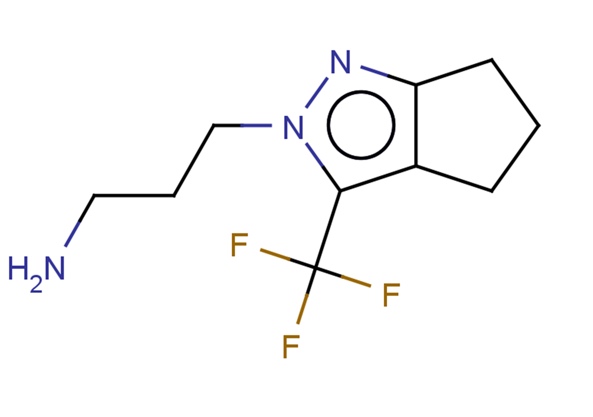 3-[3-(trifluoromethyl)-2H,4H,5H,6H-cyclopenta[c]pyrazol-2-yl]propan-1-amine