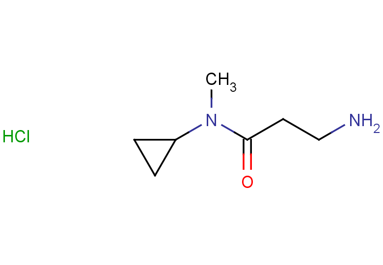 3-amino-N-cyclopropyl-N-methylpropanamide hydrochloride