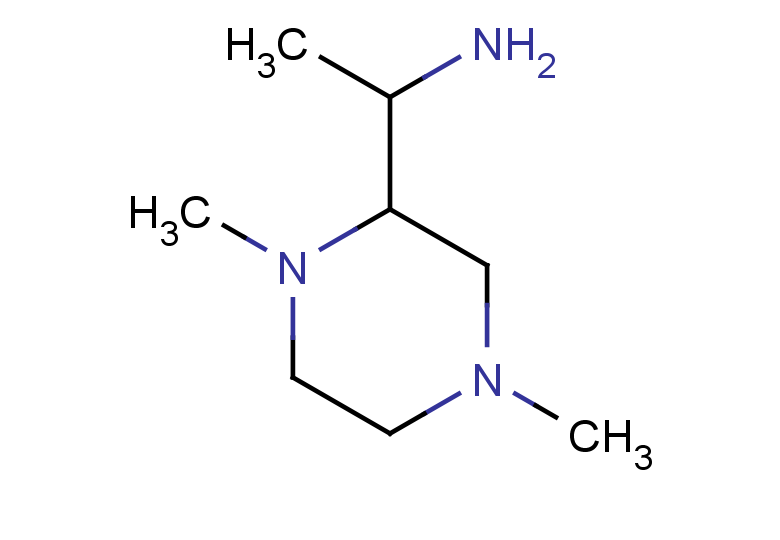 1-(1,4-dimethylpiperazin-2-yl)ethan-1-amine