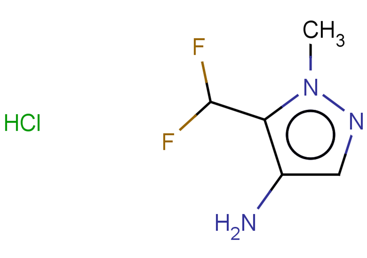 5-(difluoromethyl)-1-methyl-1H-pyrazol-4-amine hydrochloride