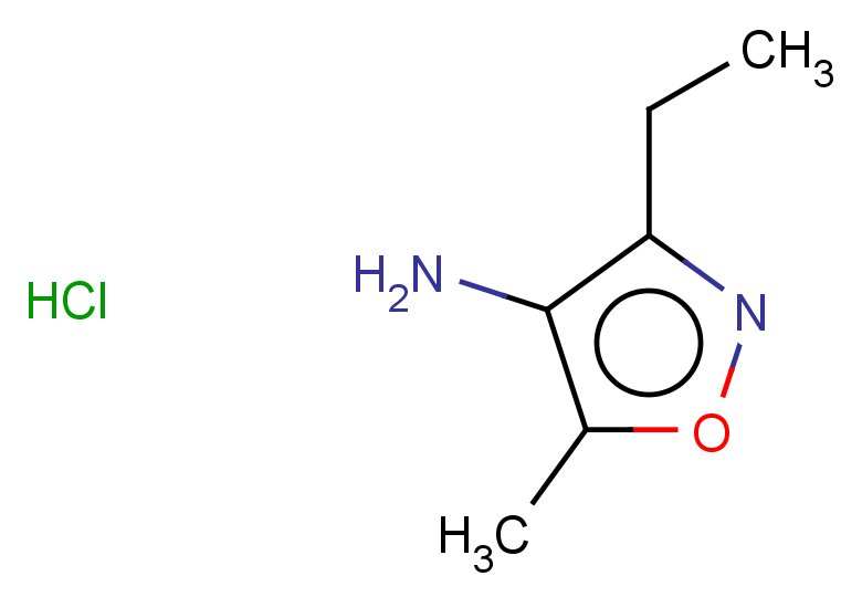 3-ethyl-5-methyl-1,2-oxazol-4-amine hydrochloride