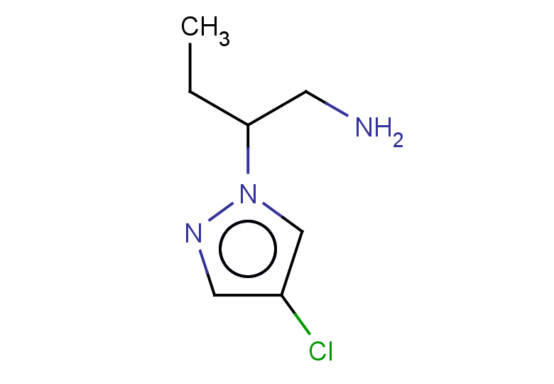 2-(4-chloro-1H-pyrazol-1-yl)butan-1-amine