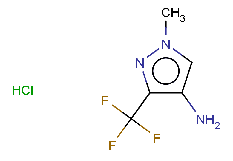 1-methyl-3-(trifluoromethyl)-1H-pyrazol-4-amine hydrochloride