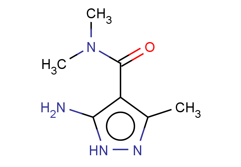 5-amino-N,N,3-trimethyl-1H-pyrazole-4-carboxamide